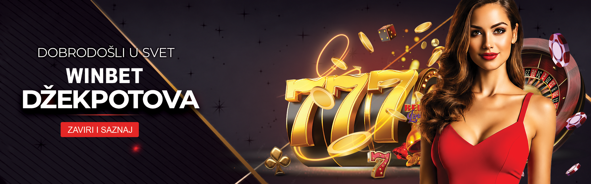 WINBET jackpot offering with progressive jackpots